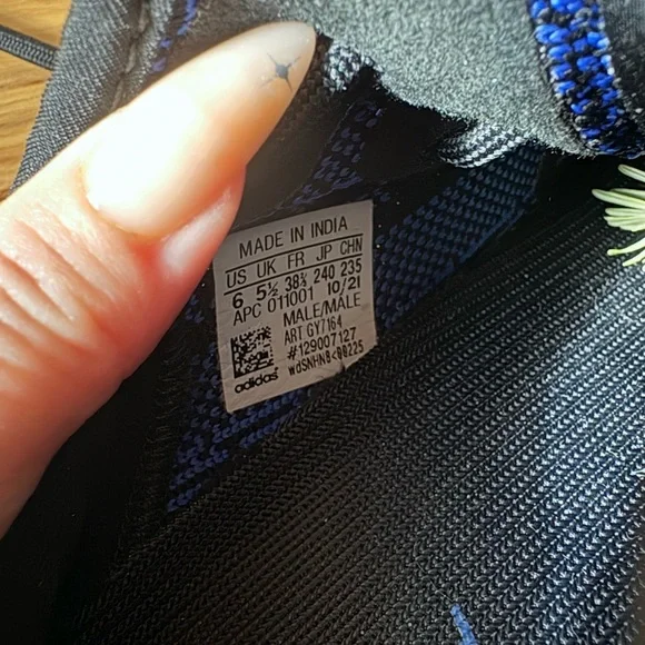 Yeezy Boost 350 V2 - Black and Blue